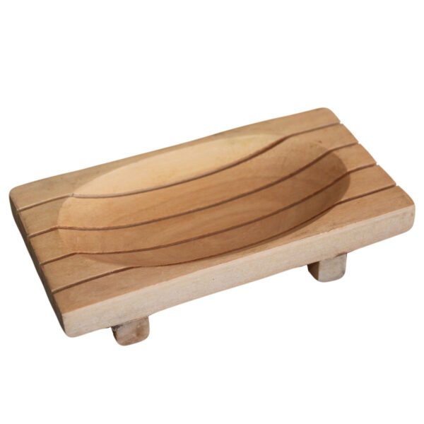 Jabonera de madera Hemu - Groovy