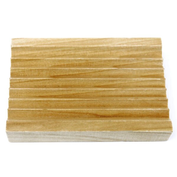 Jabonera clásica de caoba - Rectangular - Imagen 2