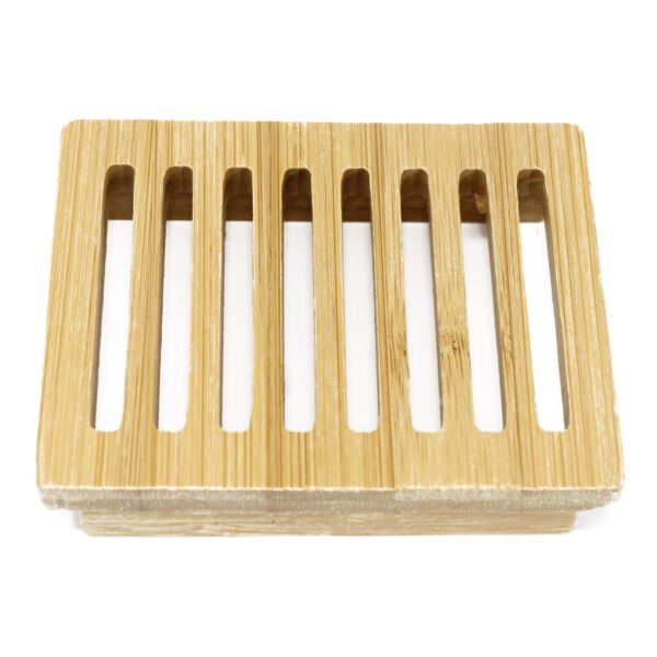 Jabonera de Caoba con Forma de Guijarros - Imagen 2