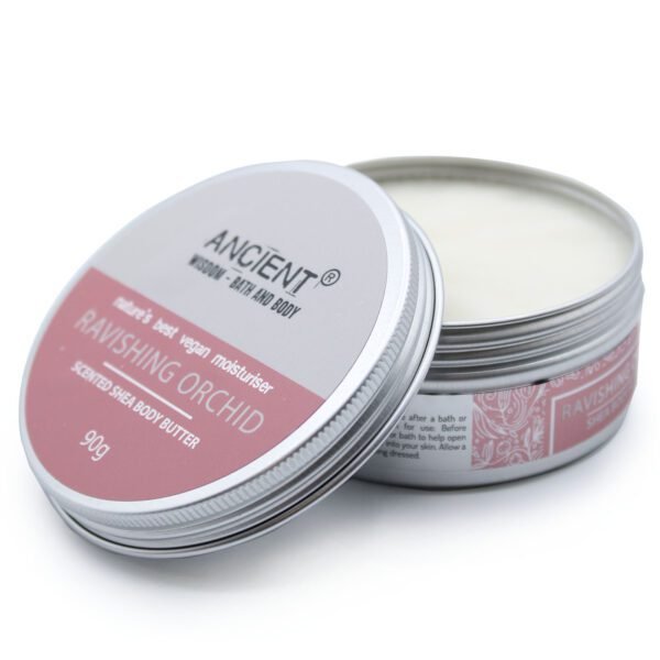 Manteca Corporal de Karité Perfumada 90g - Orquídea - Imagen 3