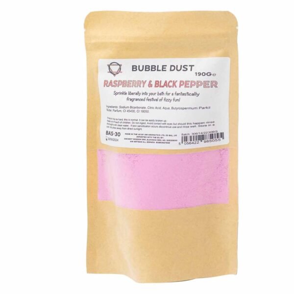 Polvo de Baño de Frambuesa y Pimienta Negra 190gr - Imagen 2