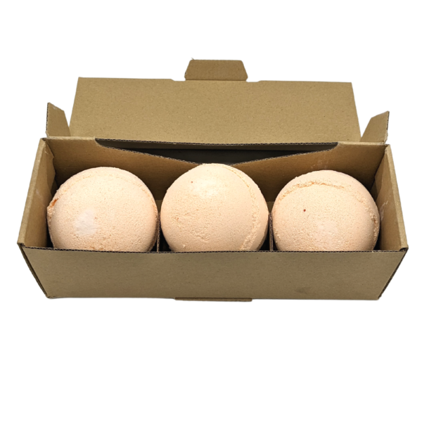 Bomba de Baño Merengue de Limón - Blanco y Amarillo - Imagen 4