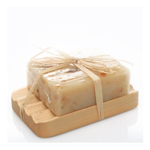 Jabonera clásica de caoba - Rectangular - Imagen 3
