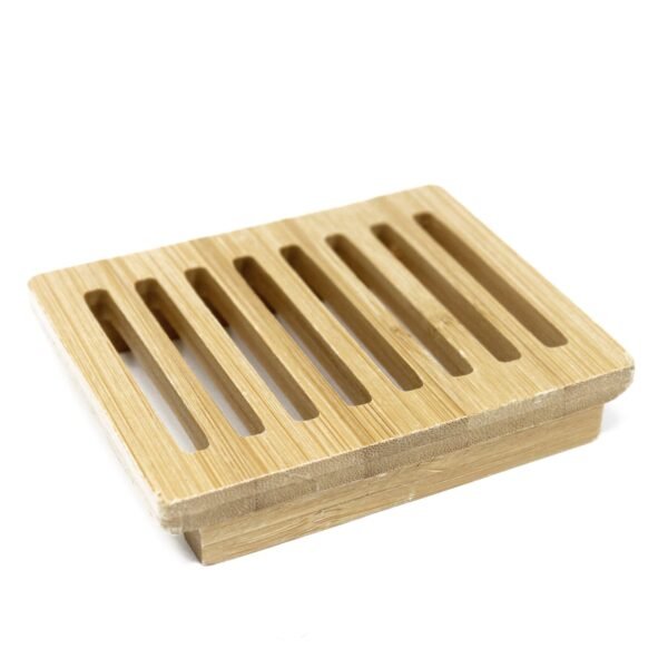 Jabonera de Caoba con Forma de Guijarros - Imagen 3