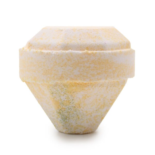 Bomba de Baño de Piedras Preciosas - Blanca y Azul